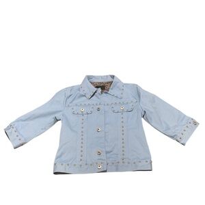 Dolce  Gabbana Light Blue  Jacket .pit to pit 19 inch